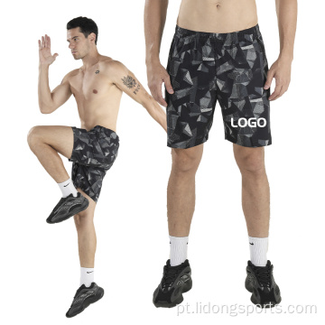 Shorts de shorts de verão de homem respirável personalizado shorts de moda